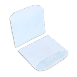 Boite de 500 enveloppes patte trapèze blanches C5 162x229 80 g/m² gommées - EMP162