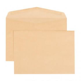 Enveloppe dos cartonnée - C4 - 229x324 - Kraft blanc
